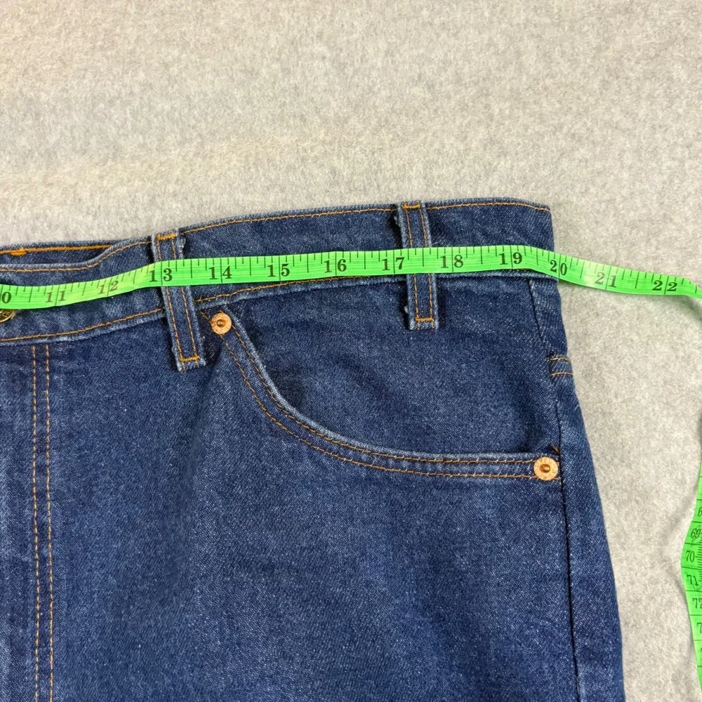 Vintage Levis 517 Orange Tab Jeans Mens 40x24 Dark Wash Made in USA Bootcut